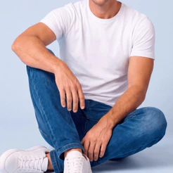Calça Jeans Masculina Slim Básica Polo Wear Jeans Escuro
