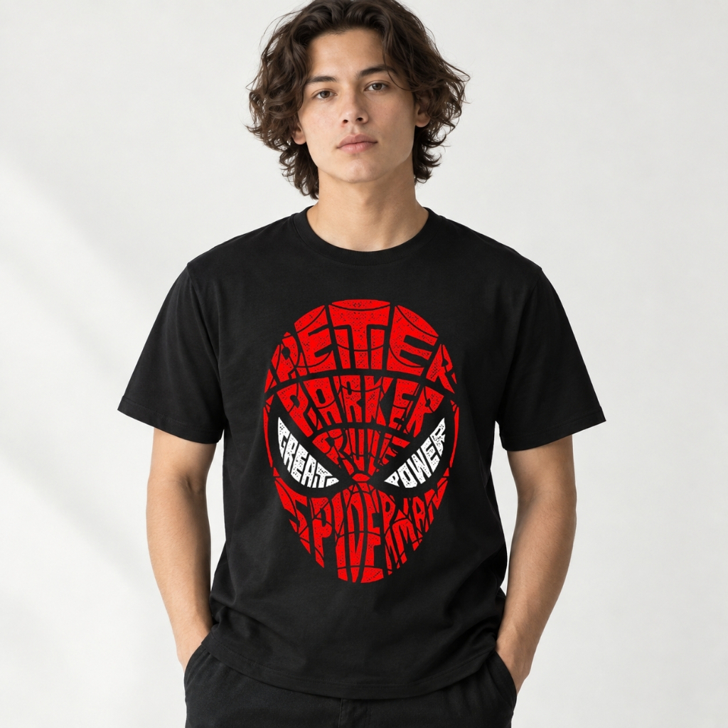 Camiseta Unissex Algodão Personagem Desenho Animado Estampa P ao GG