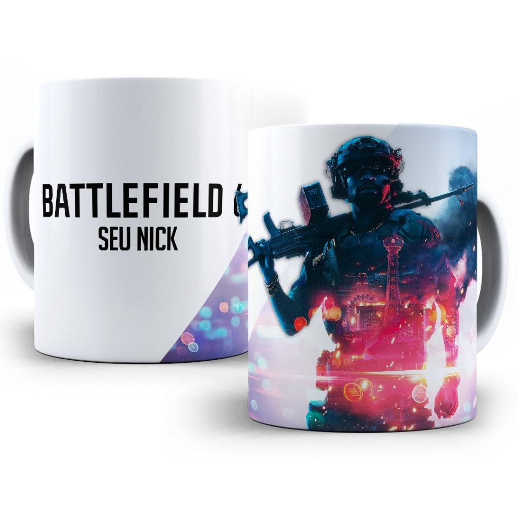 Caneca Battlefield 6 com Nome Personalizado — imagem 2 de 2