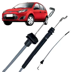 Cabo Acionamento Fechadura Porta Esquerda Ford Fiesta Amazon