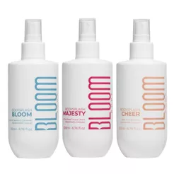 Kit Bloom 3X Body Splash Cheer, Majesty e Bloom 200ml Desodorante Colônia Feminino