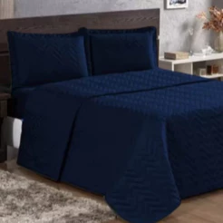 Colcha Cobre Leito Avulso Casal Queen King Cama Matelada Microfibra Dupla Face Macia Confortável Premium