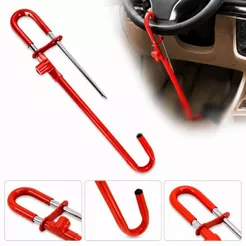 Trava Carneiro Antifurto Volante e Pedal De Segurança Carro Universal