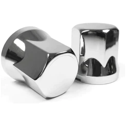 Kit Capa Tampa De Porca Sextavada 32mm Cromada