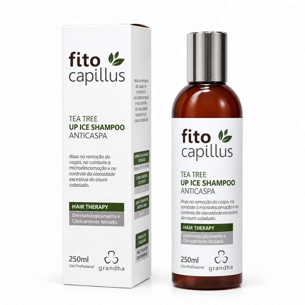 Shampoo Anticaspa Up Ice 250ml Fito Capillus Tea Tree