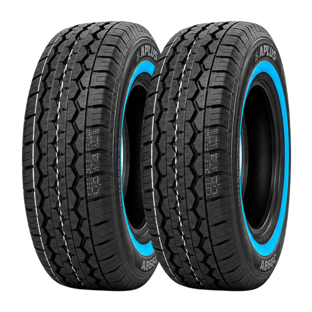 Kit 2 Pneus 205/75R15 Aplus 8PR 109/107R A866C Aro15