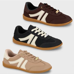 Tênis Feminino Moleca Casual Conforto Retrô