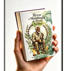 Livro de Bolso - Rezas e Mandingas Preto Velho sabedoria ancestral MONTE SEU KIT