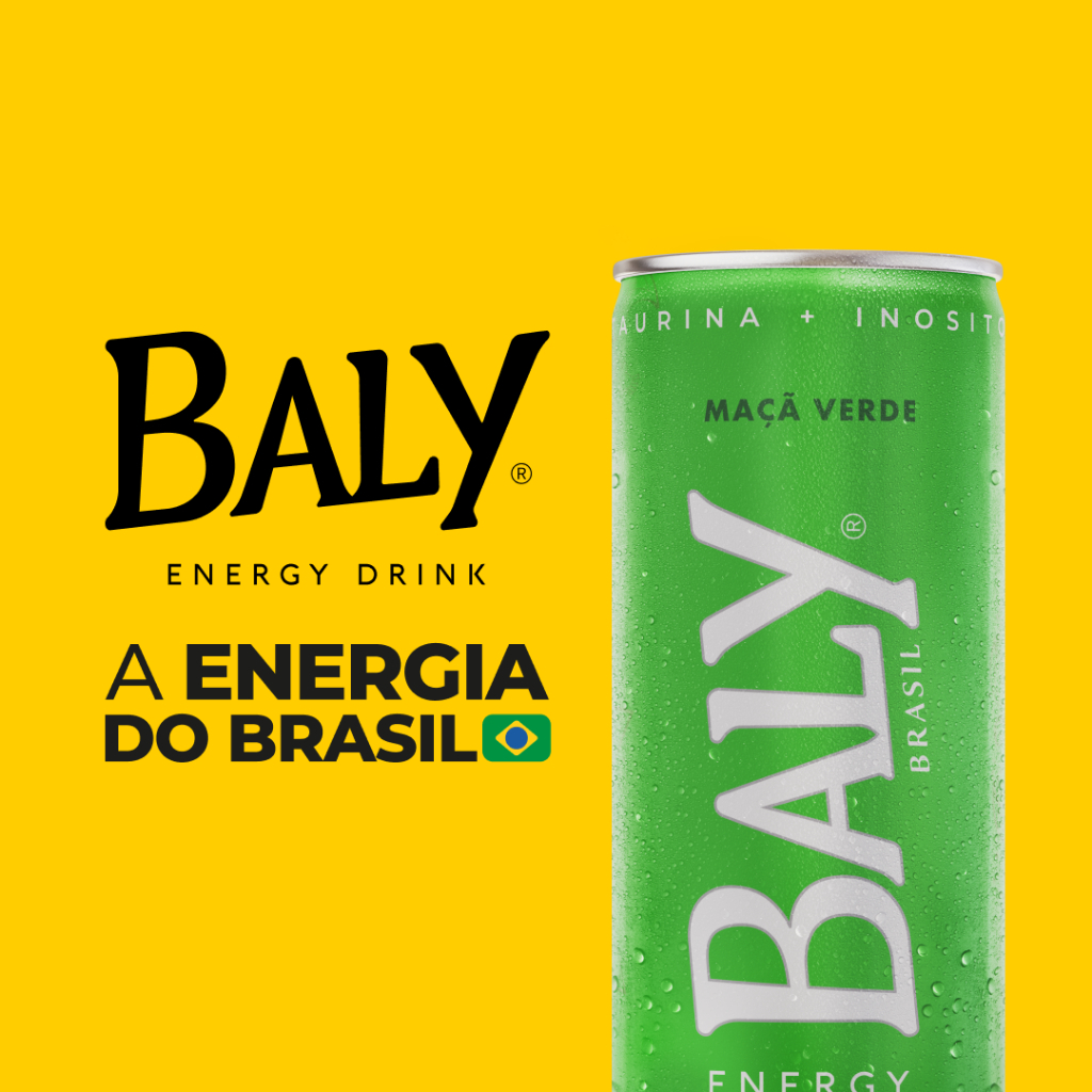 Energético Baly Maçã Verde 250ml Pack 6 Latas — imagem 2 de 2