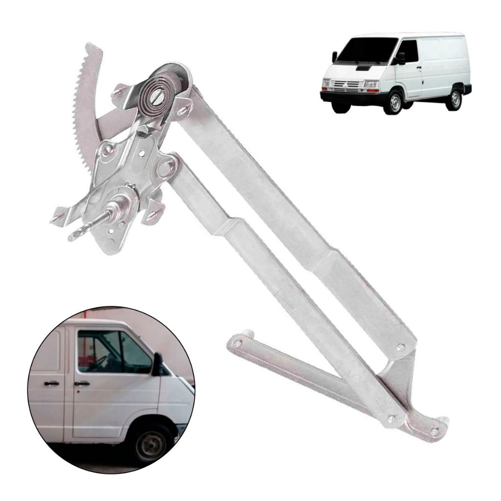 Maquina Vidro Direita Manual Trafic Anos 1991 1992 1993 1994 1995 1996 1997 1998 1999 2000 2001