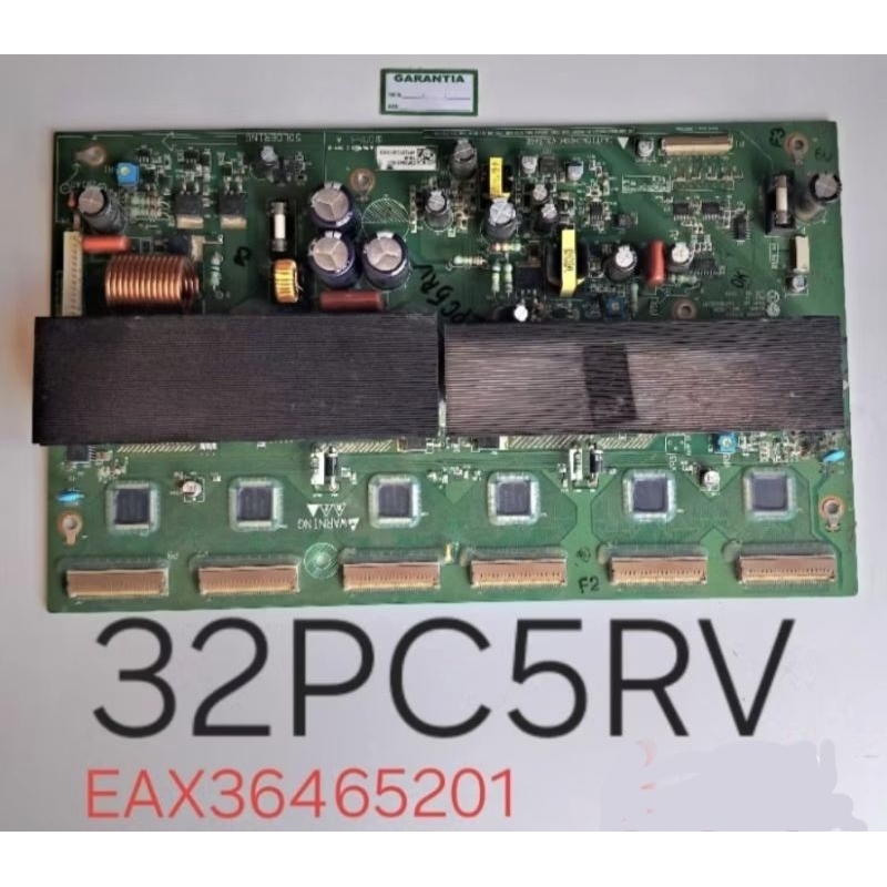 PLACA YSUS TV LG 32PC5RV EAX36465201 FOTOS, VÍDEO E DESCRIÇÃO