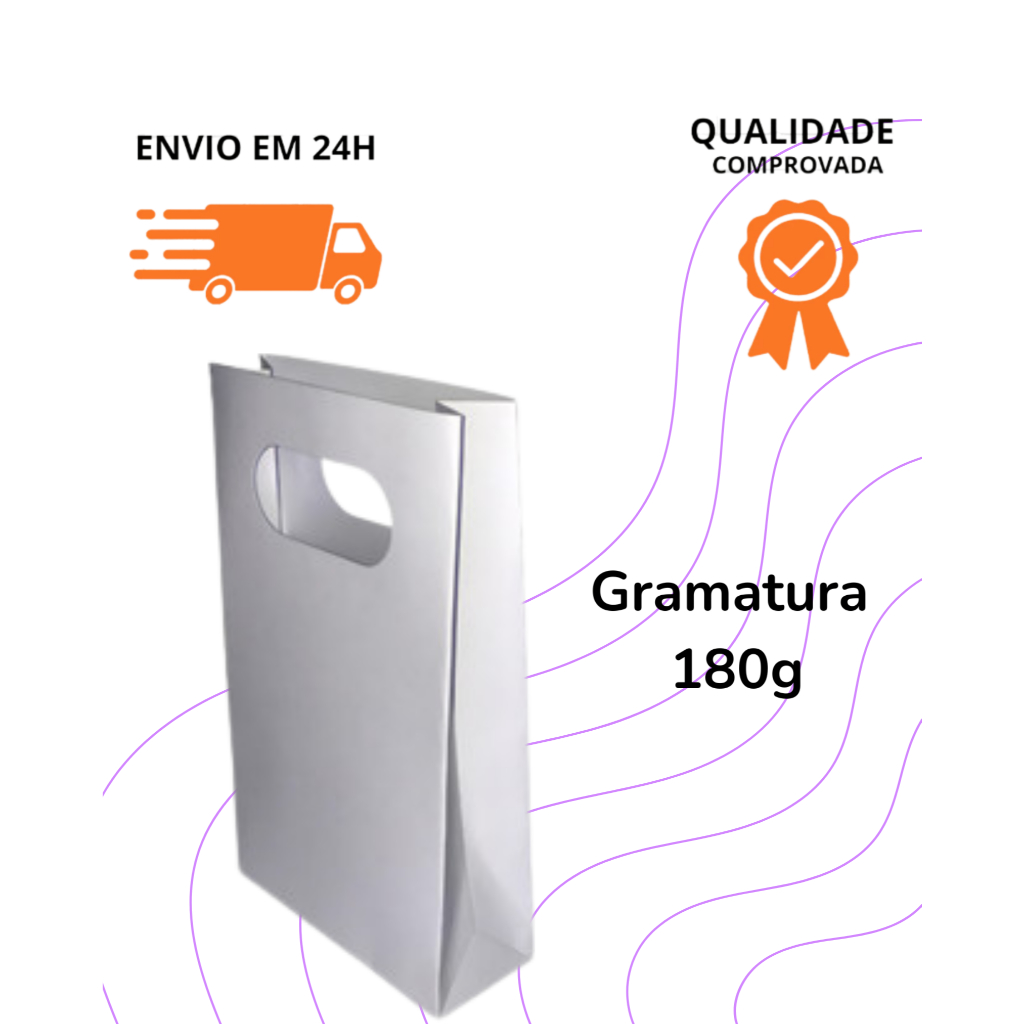 50 Mini Sacolinhas P 180G Para Jóias, aniversário