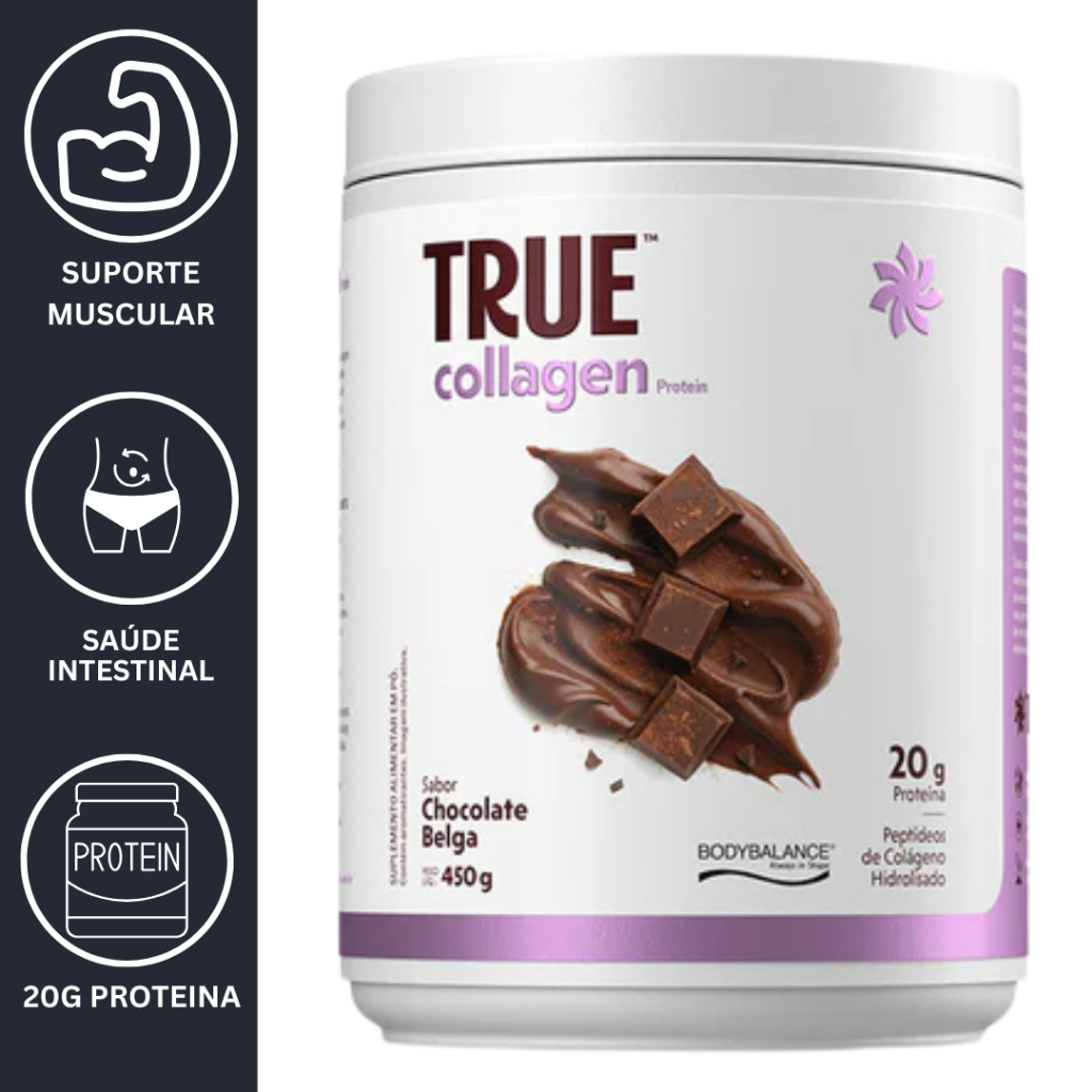 COLLAGEN PROTEIN HIDROLIZED BODY BALANCE 450g (20g protein) - TRUE SOURCE em Oferta na Shopee