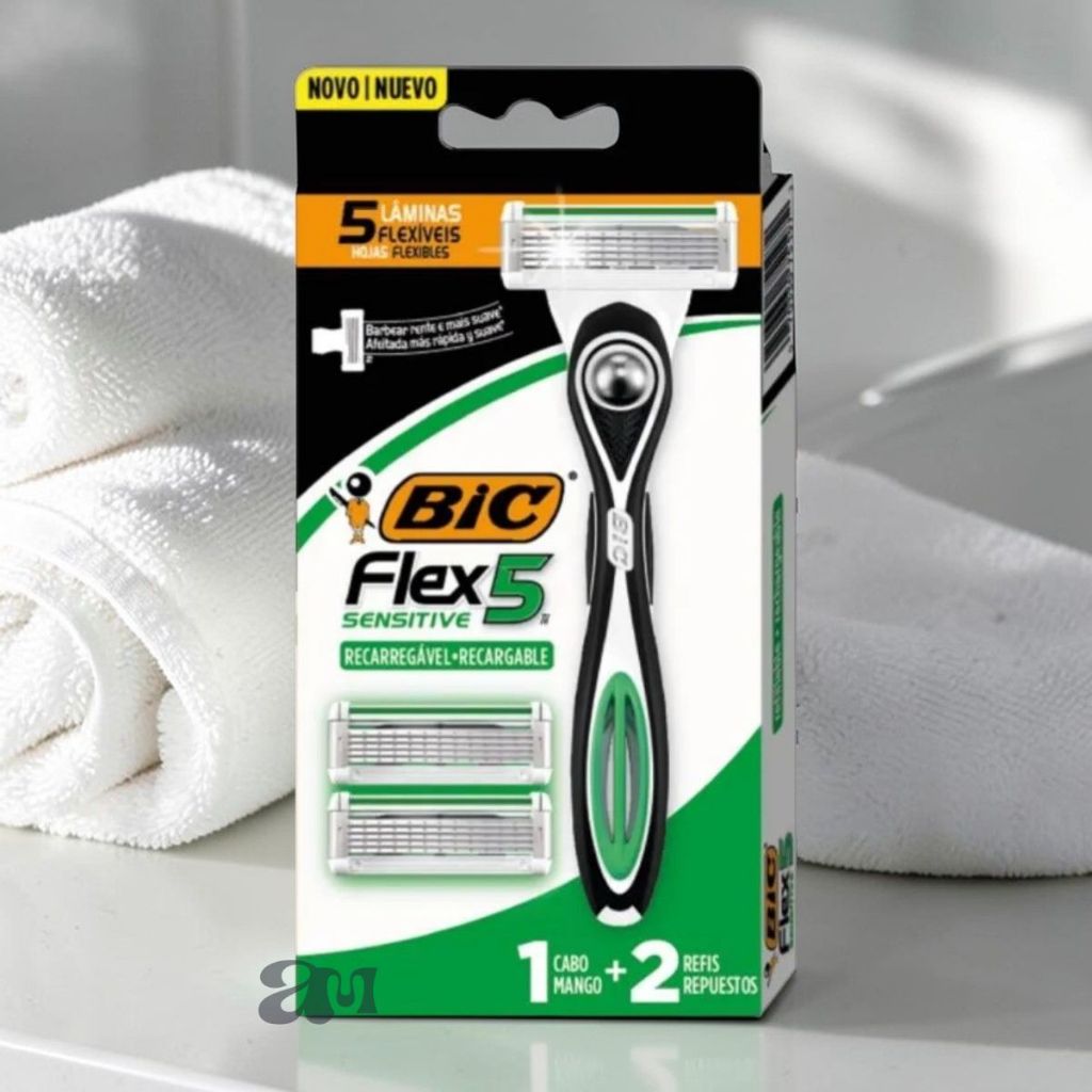 Aparelho de Barbear BIC Flex 5 Sensitive Recarregável