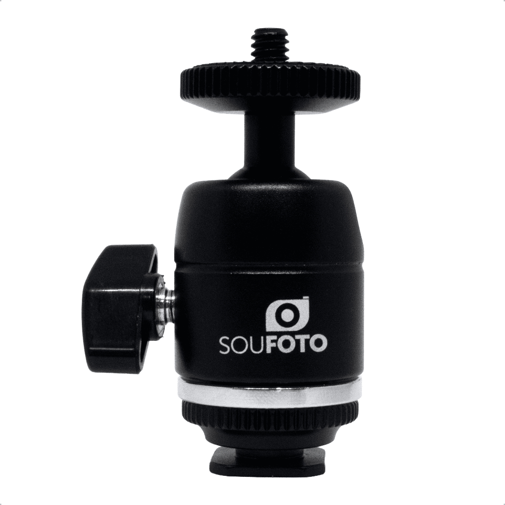 Mini Cabeça Ball Head Metálica Resistente Ajustável Para Estúdio Gravação Câmera