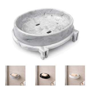 Saboneteira De Parede Banheiro Chuveiro Porta Sabonete Removível 3 Cores em Oferta na Shopee