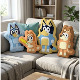 Almofadas Bluey e Família - Bingo Bandit Chilli Grande 48x40cm Macia em Oferta na Shopee
