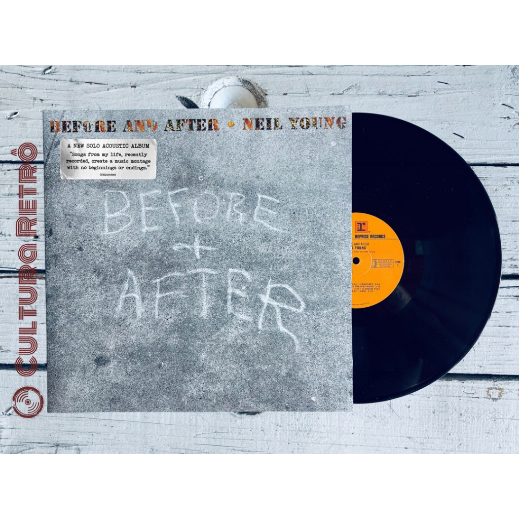 LP BEFORE AFTER NEIL YOUNG 2023 ( NOVO/ PRETA) IM THE OCEAN