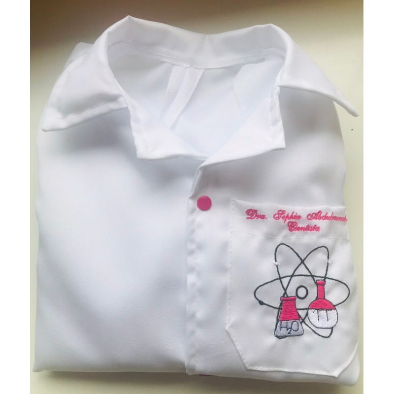 Jaleco Infantil Meninas Cientista