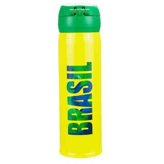 Garrafa Térmica 420ml/ Garrafa De Água/ Brasil/ Copa Do Mundo