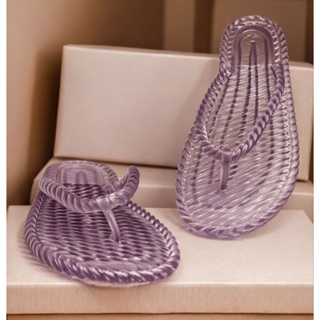 Chinelo Feminino Jelly Transparente   Confortavel e Estiloso em Oferta na Shopee