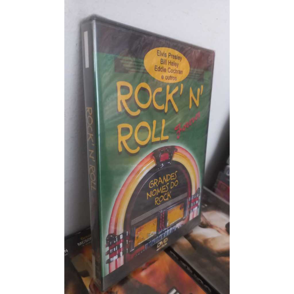 Dvd (Lacrado) Rock'n Roll Forever Carl Perkins Bill Haley, Eddie Cocharan  primeiras aparição  Elvis Presley em publico