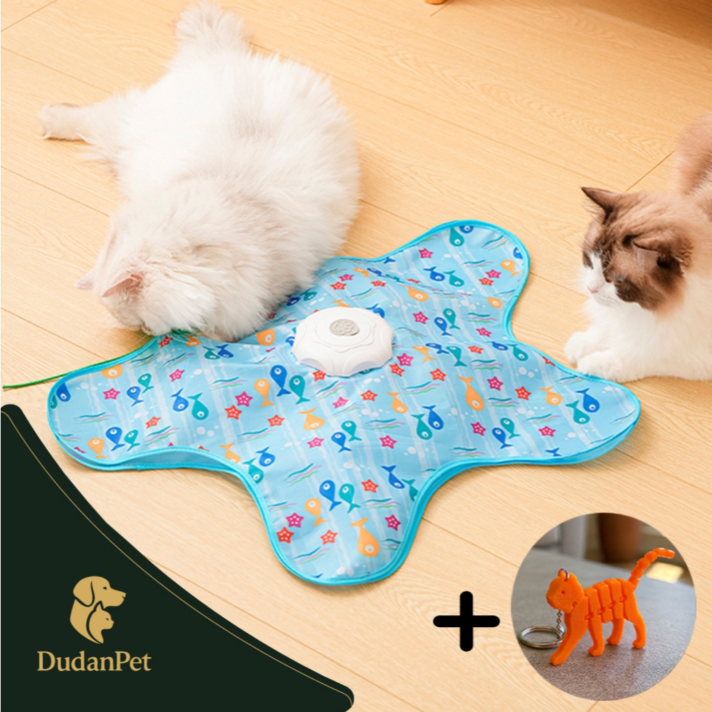 Brinquedo Interativo Gato Movimento Mouse, Penas e Sons + BRINDE em Oferta na Shopee