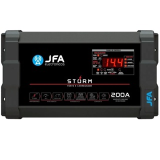 Fonte Carregador 200A Monovolt Storm JFA Som Automotivo Smart Cooler em Oferta na Shopee