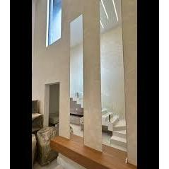 Kit 2 espelhos de vidro decorativo de 50x20cm 3mm para quarto, banheiro e sala. fitas para fixação. em Oferta na Shopee