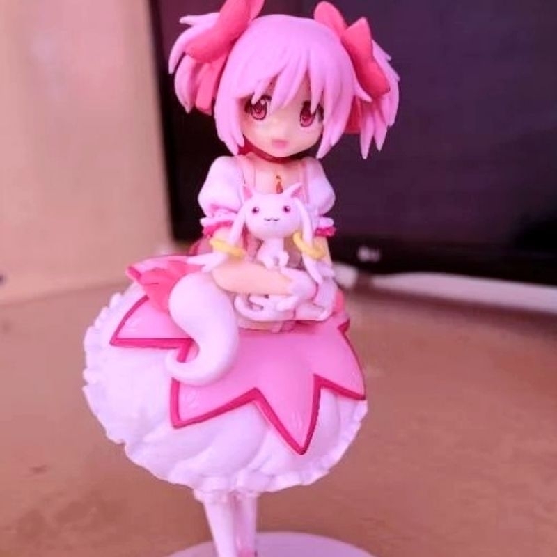 Boneco Action Figure Kaname Madoka - 18cm Anime Mangá Madoka Magica alta qualidade