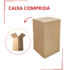 Kit  3, 5 e 10 Caixa Grande Mudança + BRINDE 62x46x37  Organização Caixa Papelão Transporte