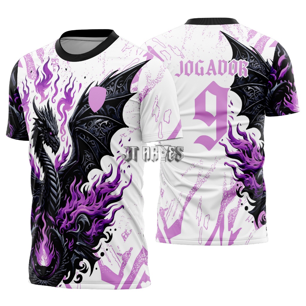 Camisa de uniforme para interclasse/jogos internos/futebol personalizada com nome e numero mod 605V2