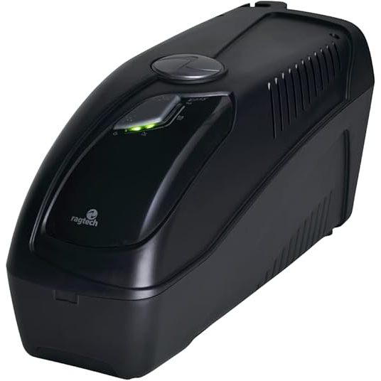 Nobreak RAGTECH – New Easy Way NEW 1200 – 1.200VA/600W – 1 bateria 12V/7Ah – Bivolt – 6 tomadas – Modelo 4137