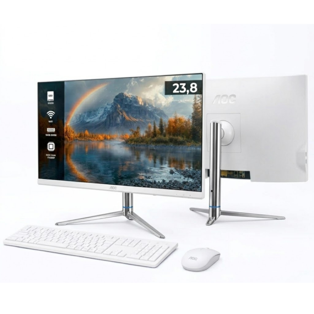Computador All In One 23.8” AOC i7-13620H 16GB 512GB SSD Full HD Windows 11 Pro 