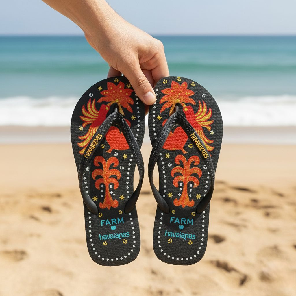 Chinelo Feminino Havaianas Original Farm Preto Super Confortável Macio Envio imediato em Oferta na Shopee