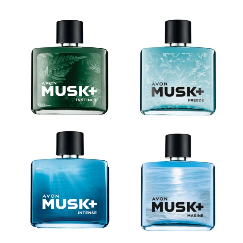 Perfume Masculino Musk+ Deo Colônia 75 ML - ESCOLHA O SEU
