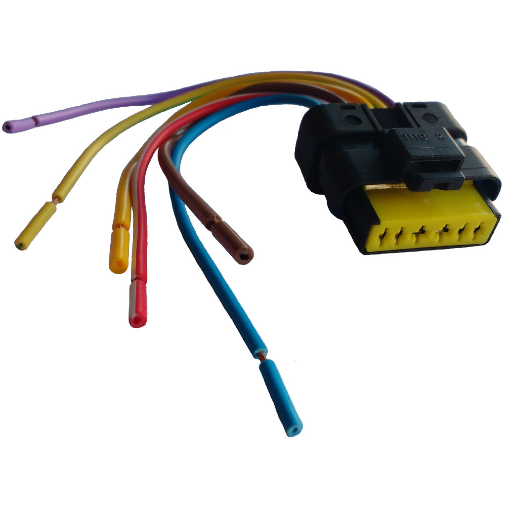 Conector Chicote P/ Corpo De Borboleta Tbi 206 207 307 1.6 16v / C3 C4 Aircross Picasso 1.6 16v