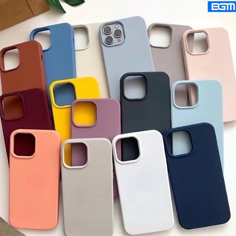 BGM—Capinha Case Silicone Aveludada Para iPhone 15/15 Pro/15 Pro Max  Premium