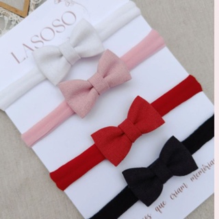 Laço RN Luxo em Linho 5cm – Gravatinha Delicada para Bebê Recém-Nascida | 45 Cores em Oferta na Shopee