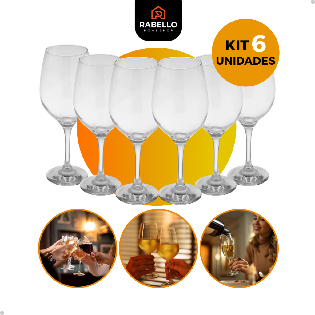 Jogo Taças de Vidro Transparente Luxo Diamante para Vinho Tinto Drinks Água Suco Festas Bar em Oferta na Shopee