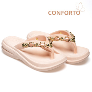 Sandalia STRAS Tamanco Feminino Ortopédico Macio em Oferta na Shopee