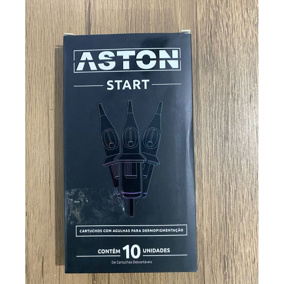 CARTUCHOS ASTON START (RL - 0,30MM) COM 10 UNIDADES PARA ESTUDO TREINO 9RL TRAÇO