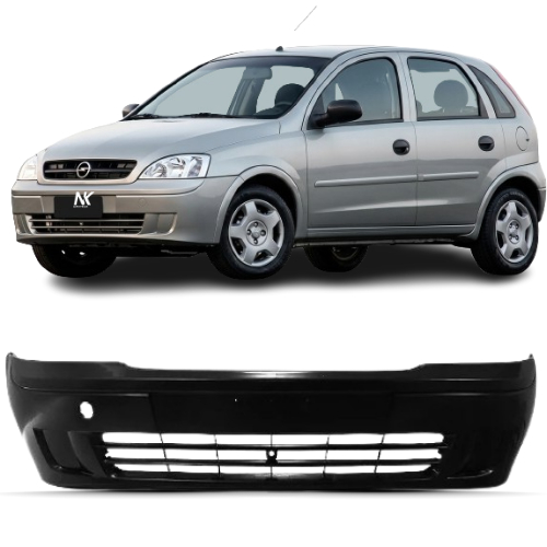 Parachoque Dianteiro Corsa Montana 2003 2005 2006 2007 Á 2012 Sem Furo em Oferta na Shopee