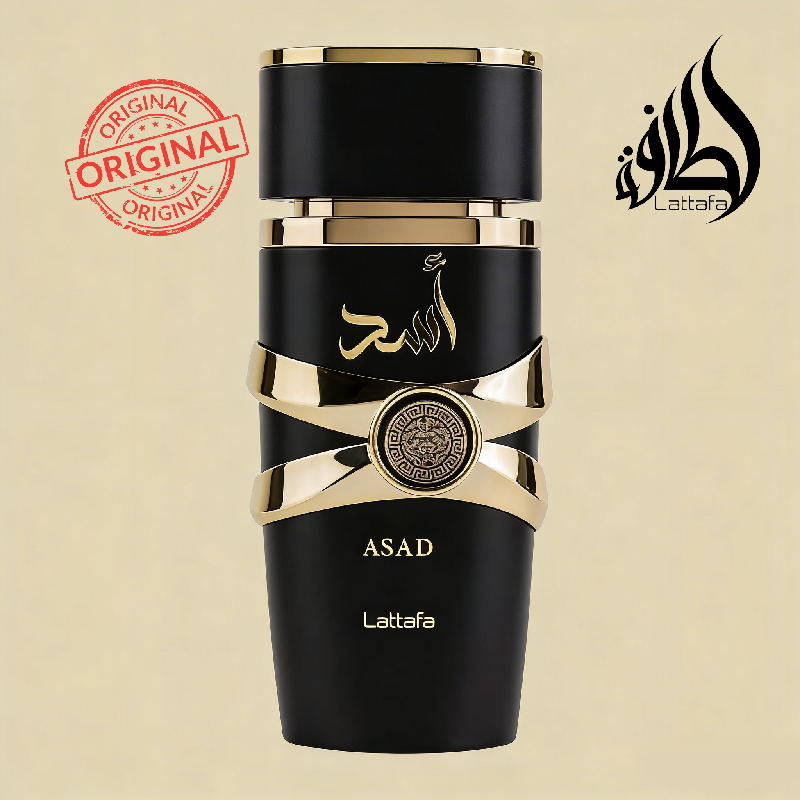 Perfume Árabe Lattafa Asad Importado 100ml Masculino Perfume Eau de Parfum  Original 100% Fragrância Amadeirada