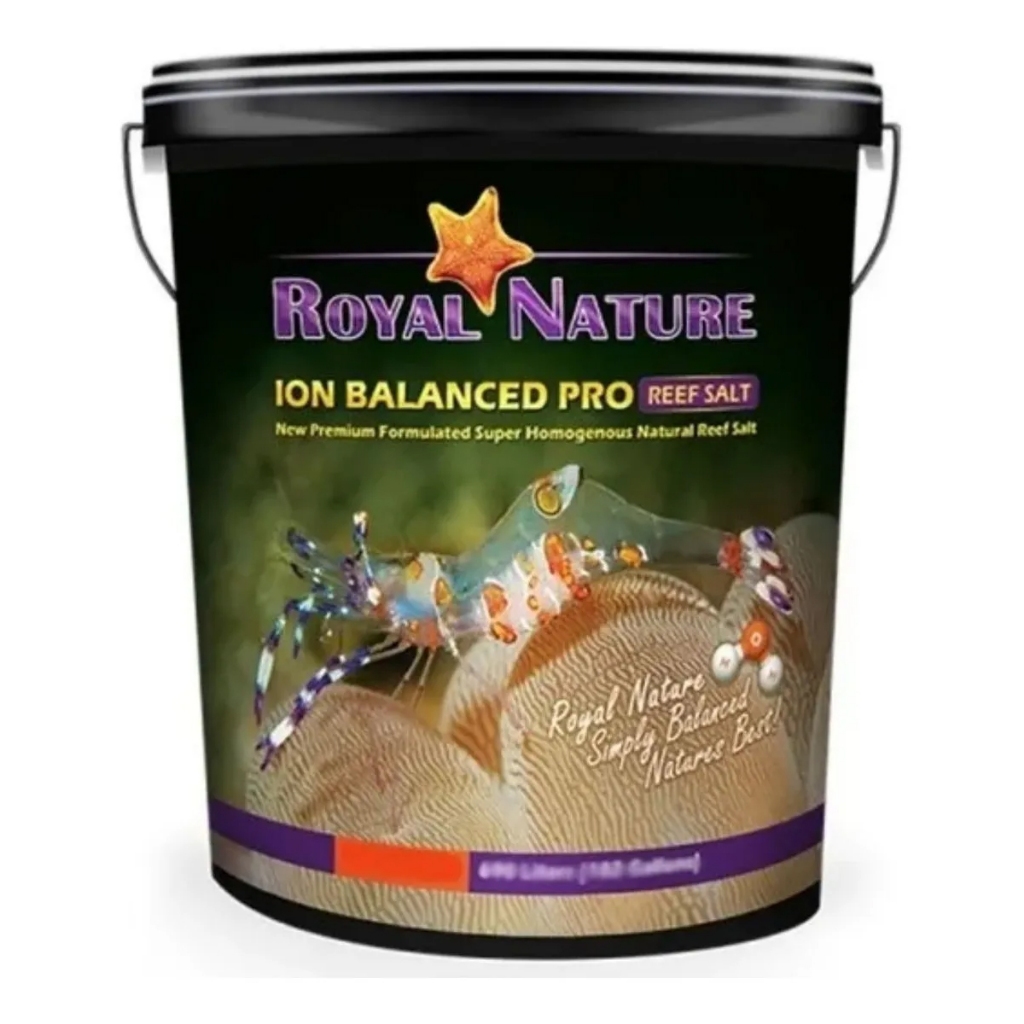 Royal Nature Sal Ion Balanced 10 Kg Aquário Marinho Balde