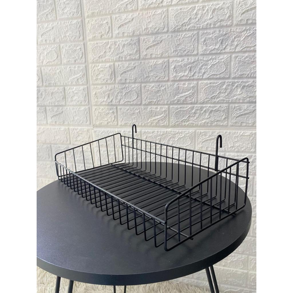 KIt com 2 Cesto Expositor Para Tela Aramada