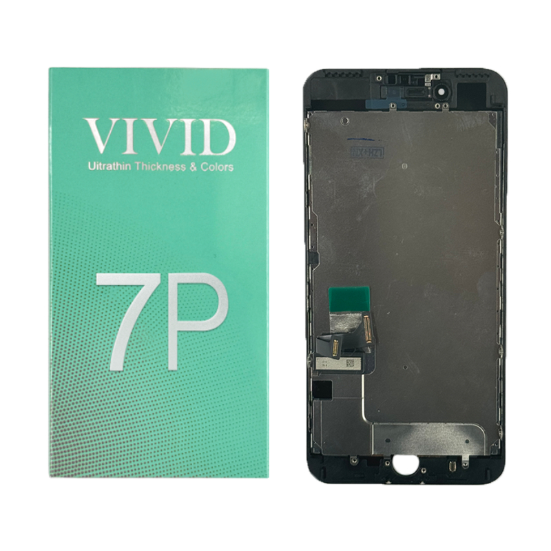 Tela Frontal Display Compatível iPhone7 Plus Com Aro Lcd Premium