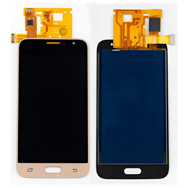 Tela Frontal Display Lcd Touch Compatível J1 2016 J120f Dourado J120m J120h/ds
