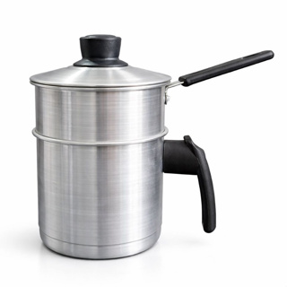 Panela De Cuscuz 2 Em 1 Legumeira Cuscuzeiro Alumínio em Oferta na Shopee