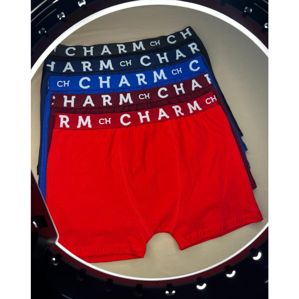 Cueca Kit 6 ou 3 Peças Boxer Algodão Plus Size Cores Lisas com Forro Elastico 30 — imagem 2 de 2